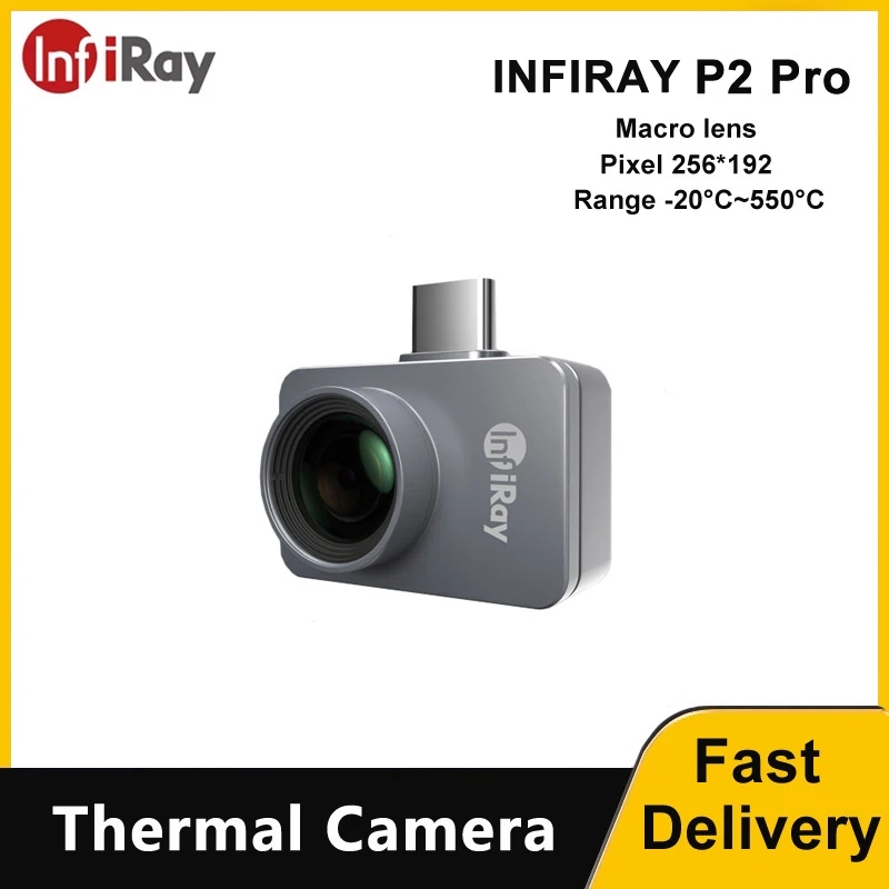 Infiray P2 Pro Macro Lens - InfiRay P2 Pro Mobiele telefoon Infrarood