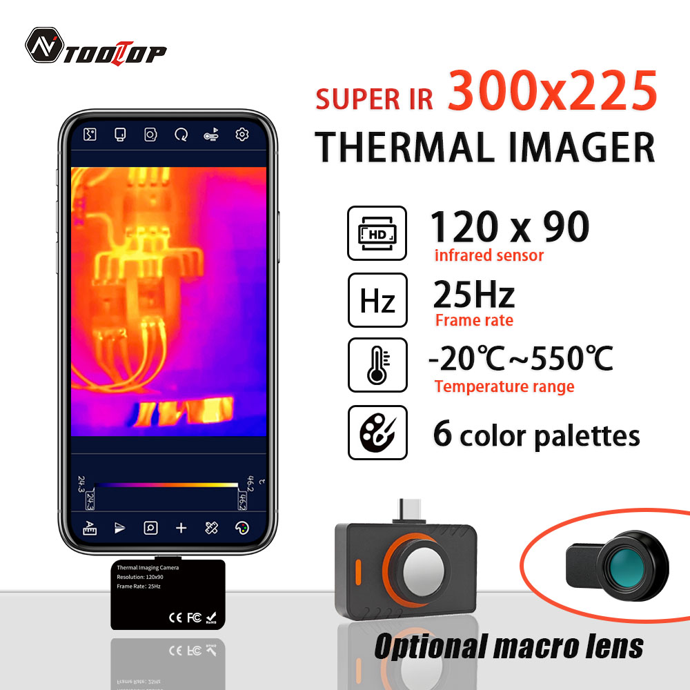 Thermal Imager Pcb Repair - TOOLTOP T5 Super IR 300*225 warmtebeeldcamera
