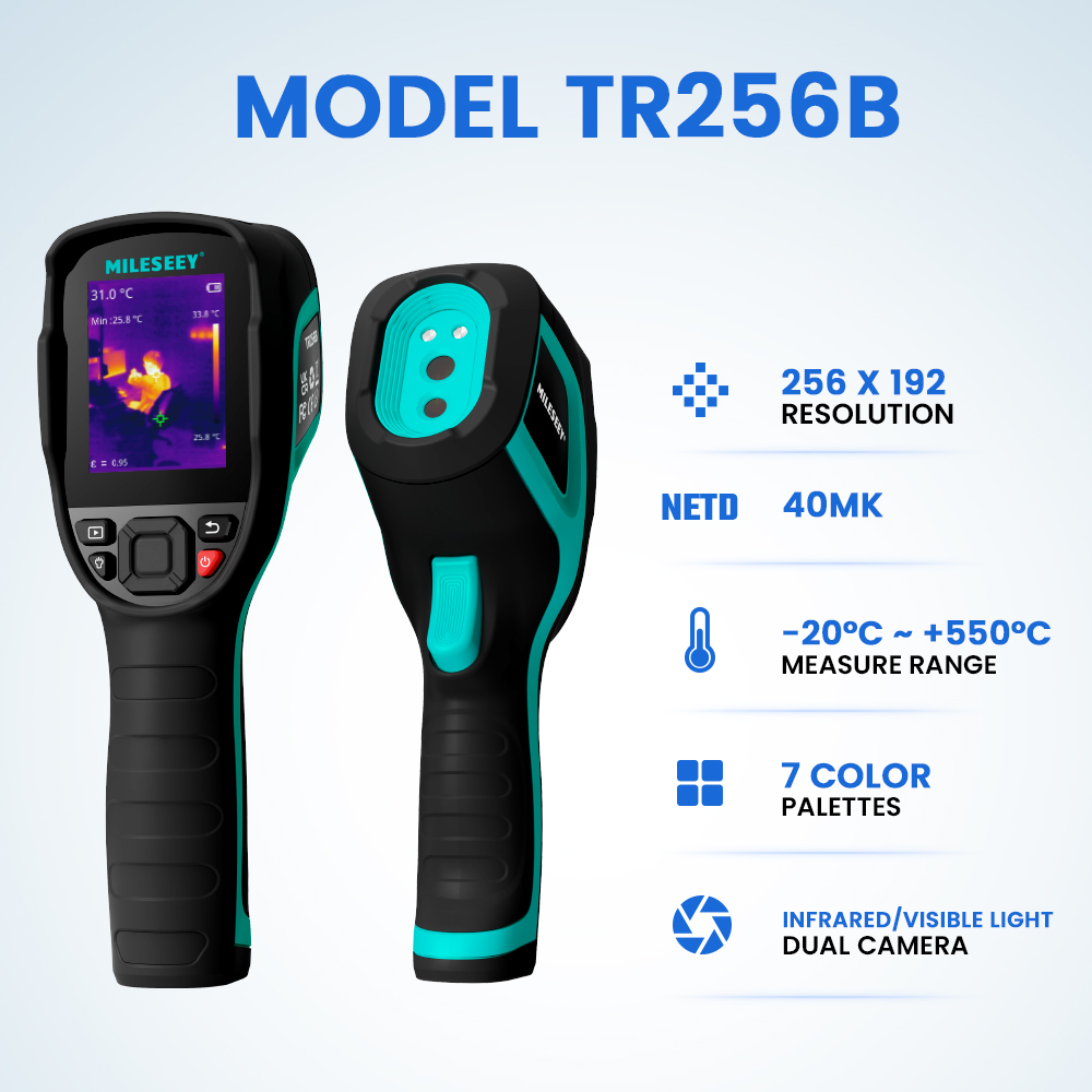 Nf 521 Thermal Imaging Camera - Mileseey Hoge Precisie Thermische Camera, TR256B