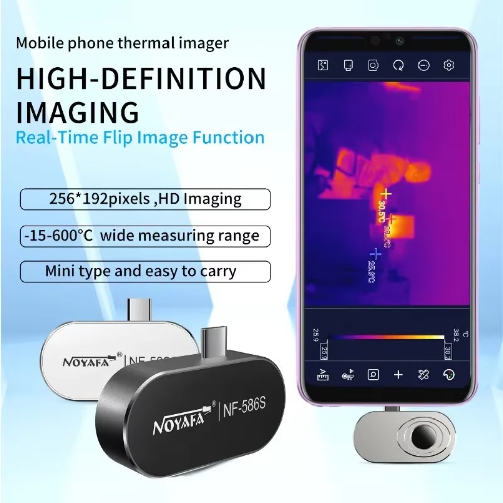Thermal Imaging Camera 256X192 - Mini warmtebeeldcamera NF-583S/586S 256x192 Type-C voor