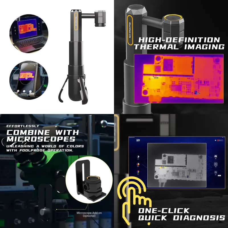 Shortcam Thermal Imaging Pcb - Merk voor LANGCHI 4e generatie Shortcam