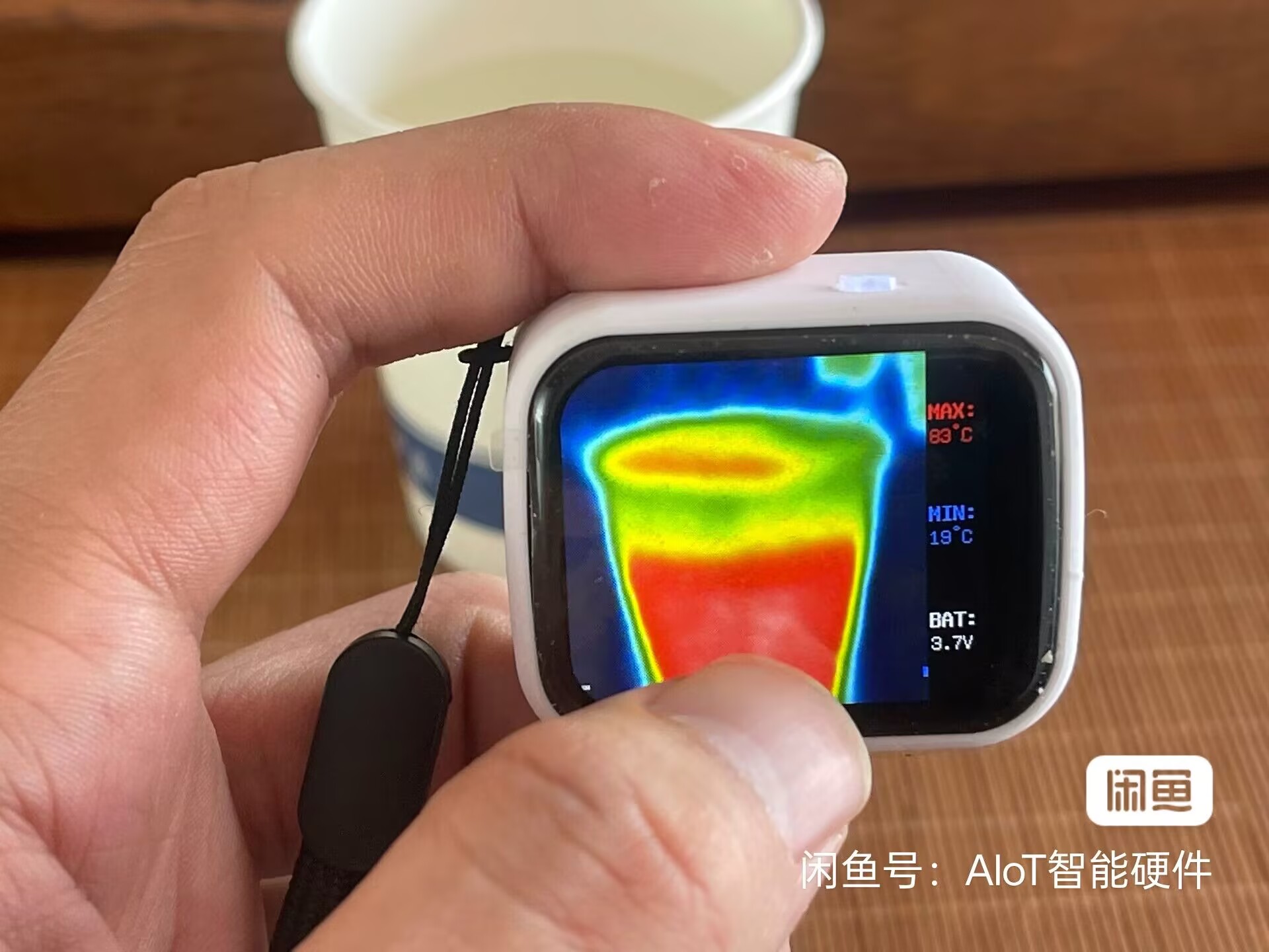 Underfloor Heating Thermal Detector - 320*240 touchscreen mini pocket thermische beeldvorming