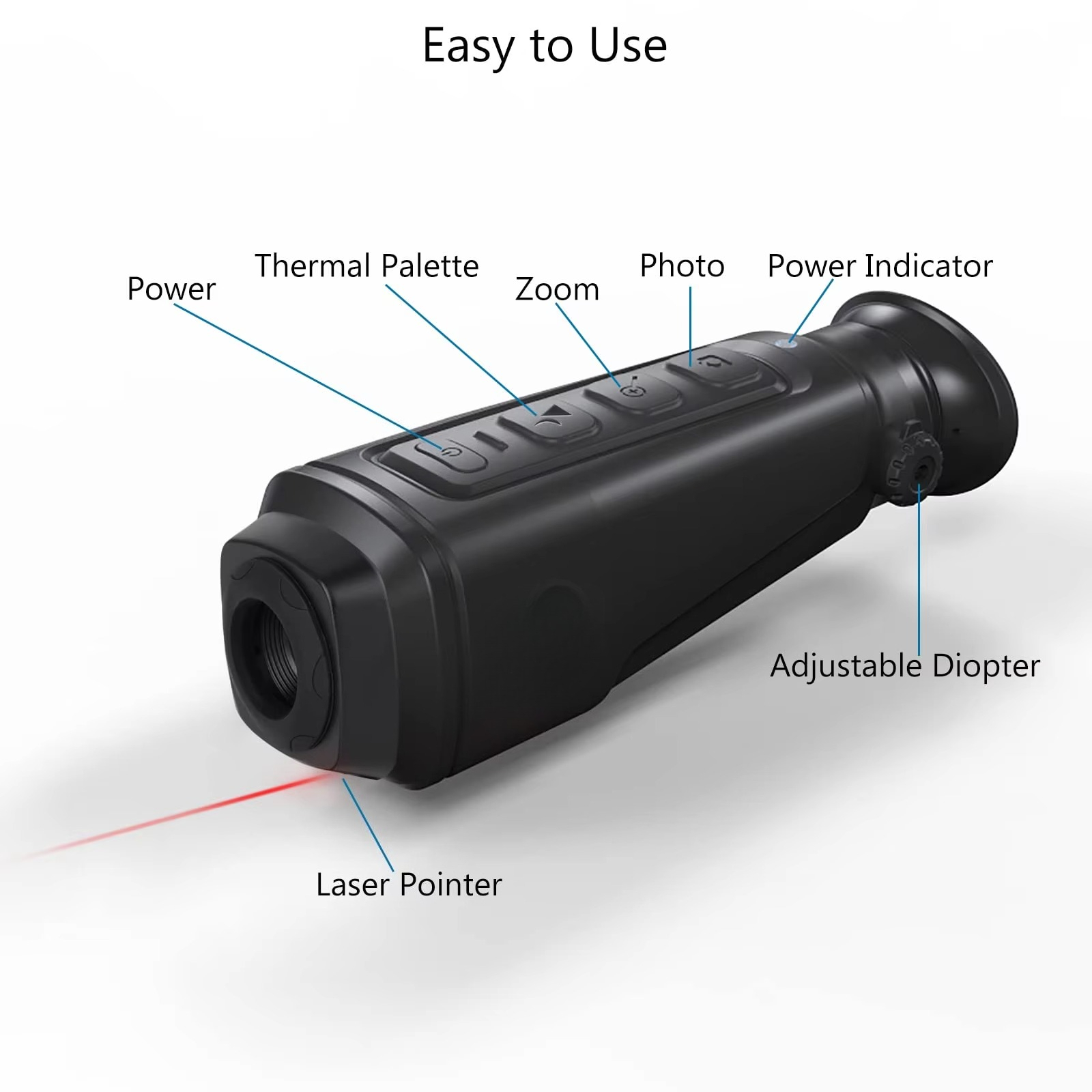 Jachtcamera Thermische Monocul - Hunting Thermal Imaging Scope recensie en prijs