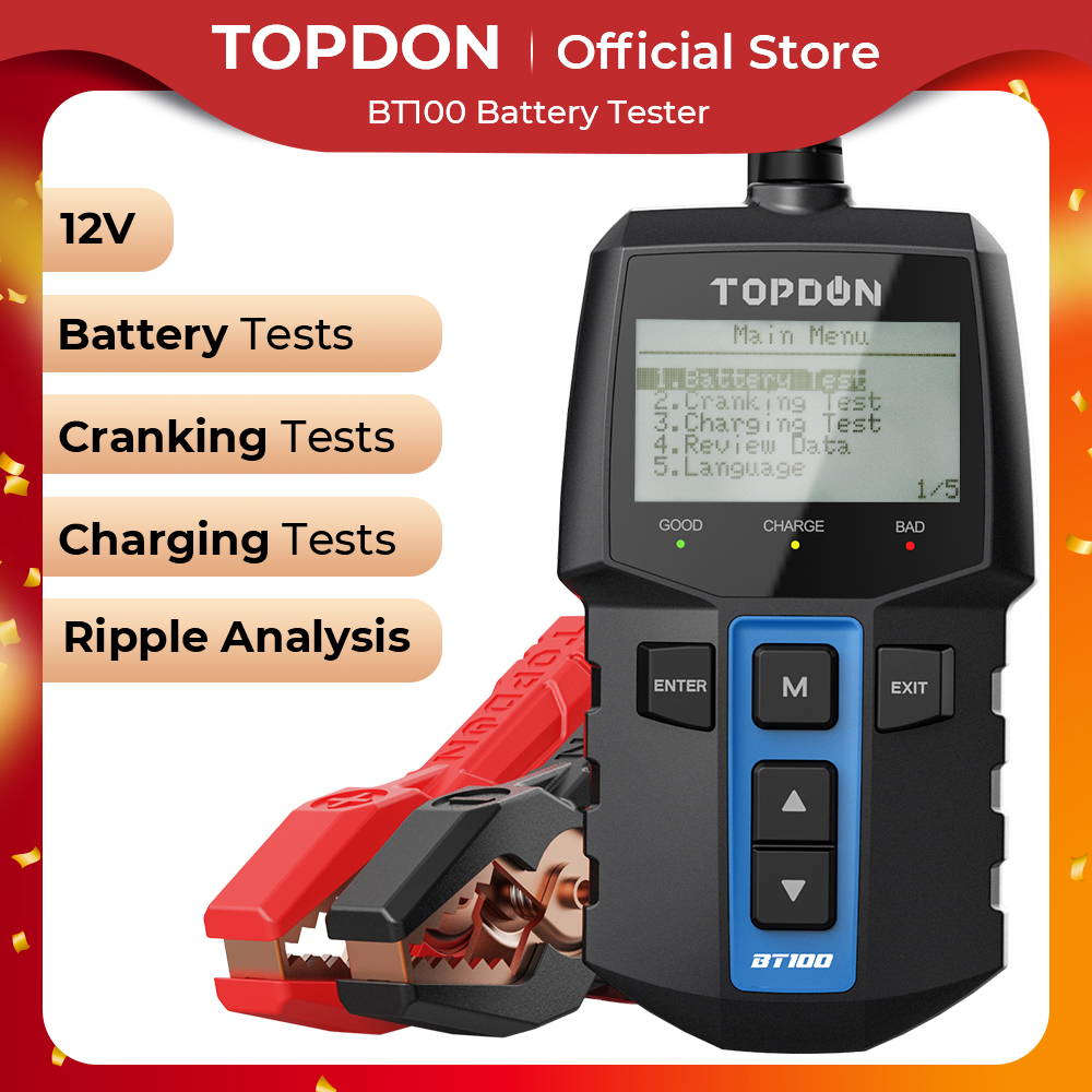 TOPDON BT100 12V Auto Batterij - Topdon Tc001 Thermal Camera recensie en prijs