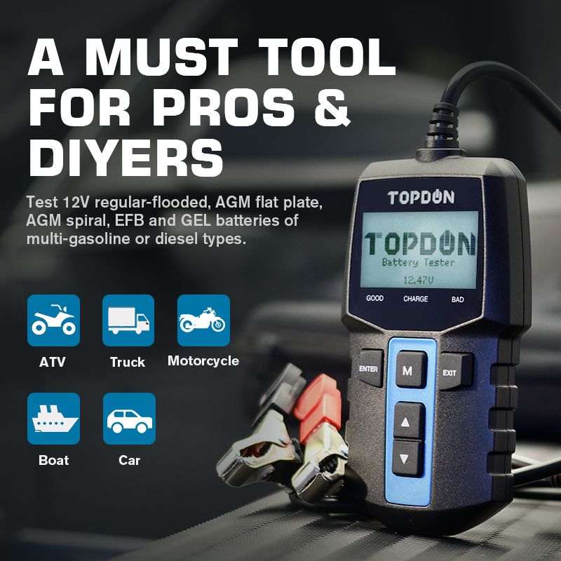 TOPDON BT100 12V Auto Batterij - Topdon Tc001 Thermal Camera recensie en prijs
