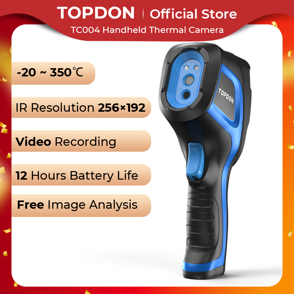 TOPDON TC004 Hoge Resolutie Na - Topdon Tc001 Thermal Camera recensie en prijs