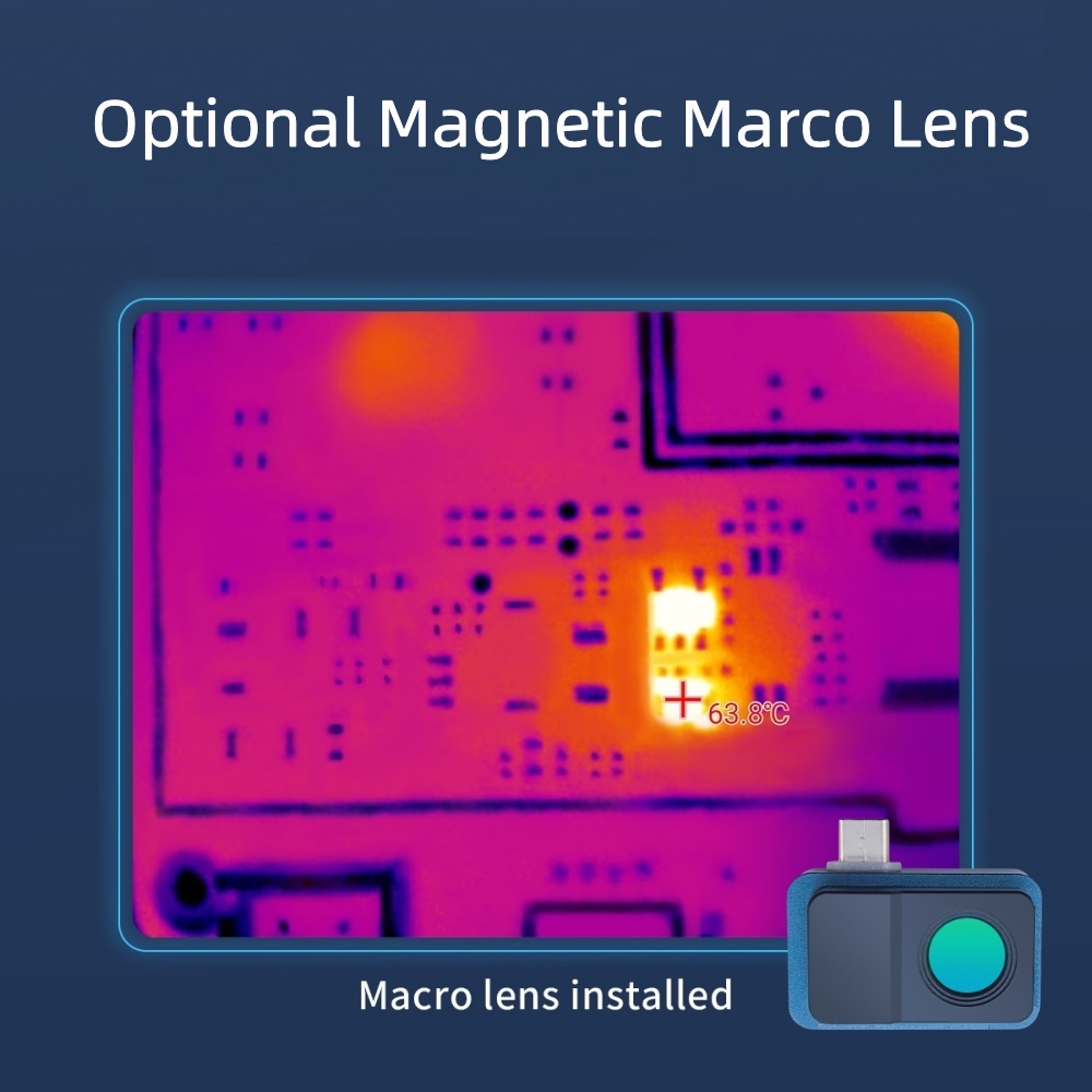 TOOLTOP T7 256*192 Android Typ - Infiray P2 Pro Macro Lens recensie en prijs