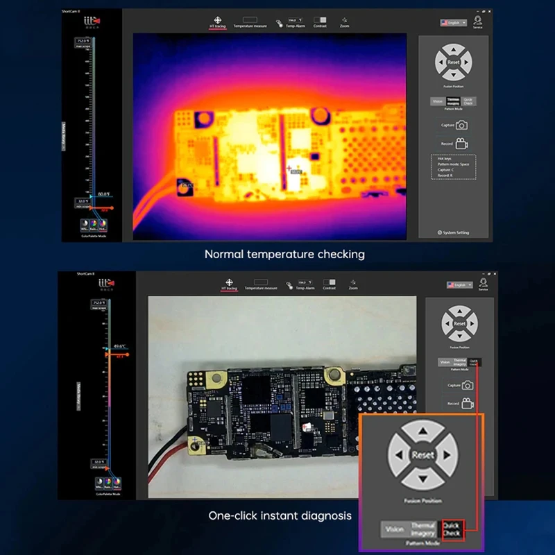 Ranlraka ShortCam II Infrarood - Shortcam Thermal Imaging Pcb recensie en prijs