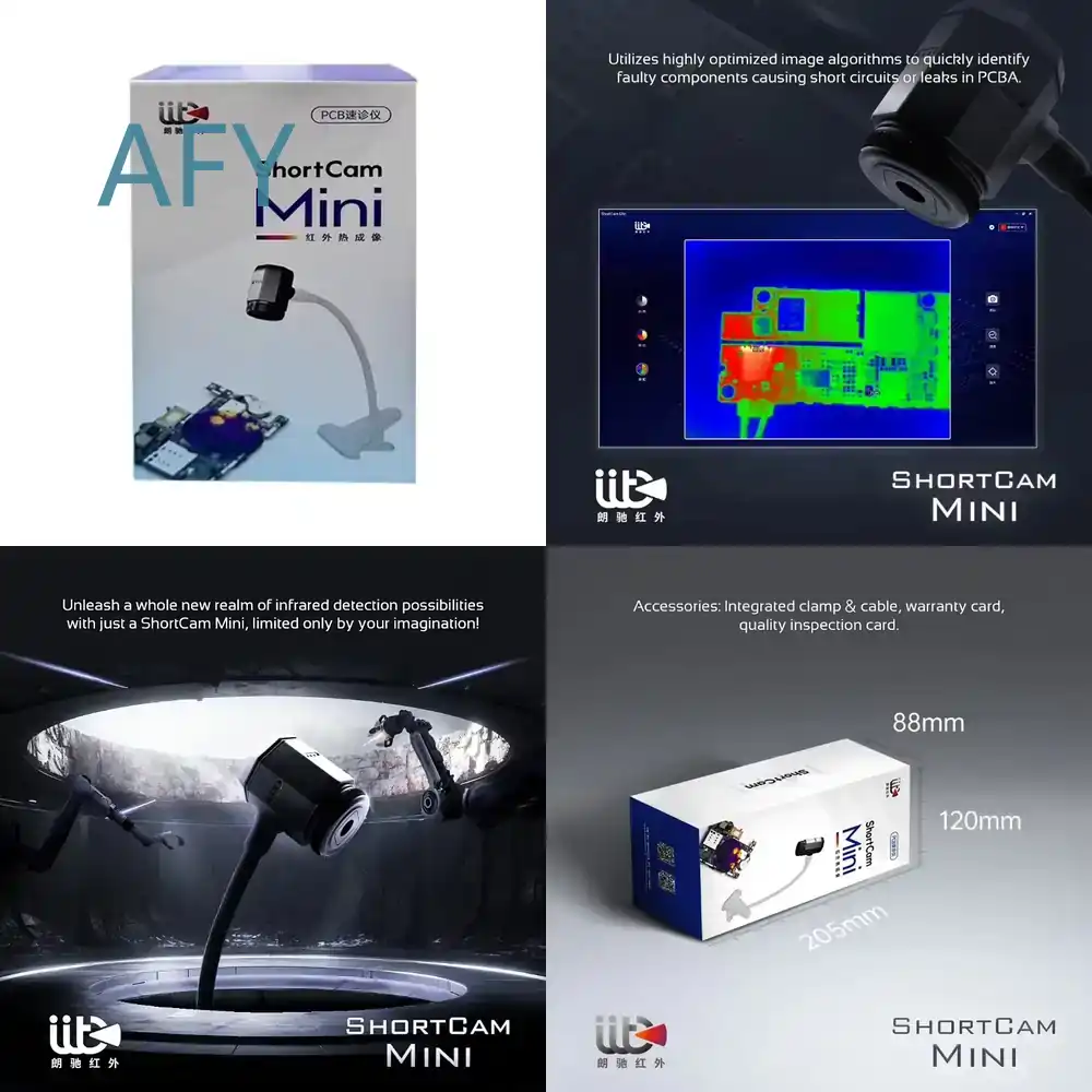 5e generatie Shortcam Mini inf - Shortcam Thermal Imaging Pcb recensie en prijs