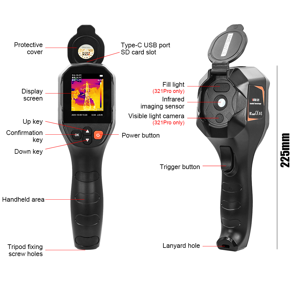 VICTOR Thermische beeldvormer  - Nf 521 Thermal Imaging Camera recensie en prijs
