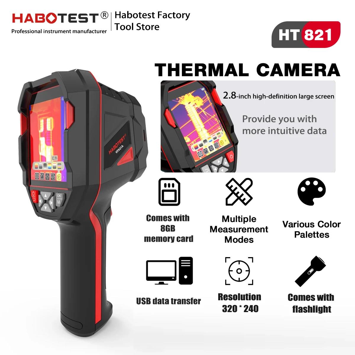 HABOTEST HT821A Thermische Cam - Nf 521 Thermal Imaging Camera recensie en prijs