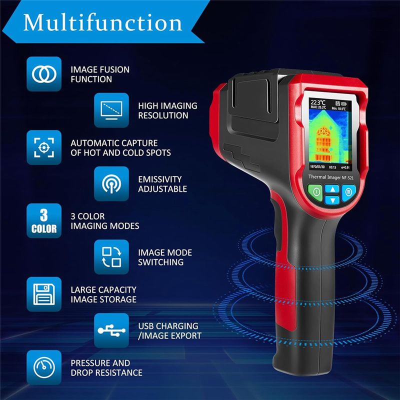Nieuwe Shown-NF-521 Thermische - Nf 521 Thermal Imaging Camera recensie en prijs