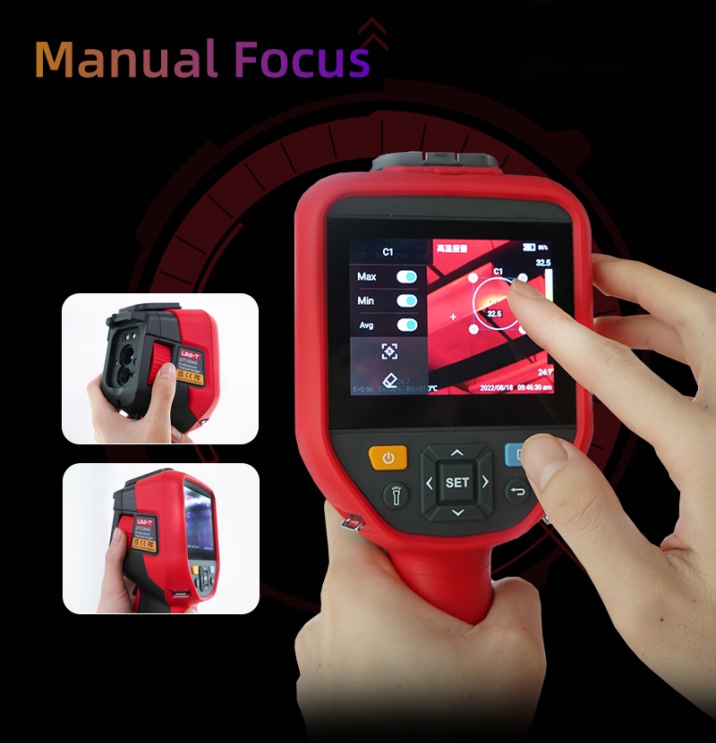 UNI-T UTi384G Professionele Th - Thermal Camera Type C 384X288 recensie en prijs