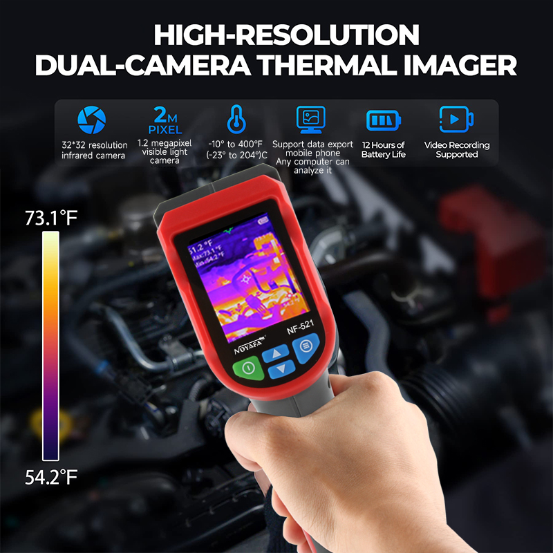 NOYAFA NF-521 Professionele wa - Nf 521 Thermal Imaging Camera recensie en prijs