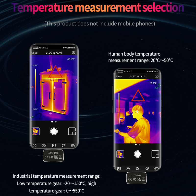 UNI-T Thermische Imager voor M - Thermal Imaging Camera 256X192 recensie en prijs