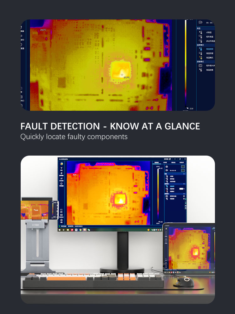 TBK R2202 Thermische Beeldvorm - Thermal Imager Pcb Repair recensie en prijs
