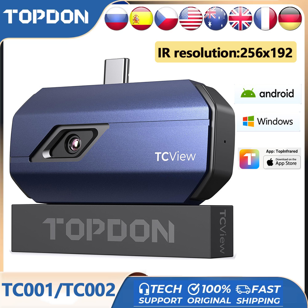 TOPDON TC001/TC002/TC002C DUO  - Topdon Tc001 Thermal Camera recensie en prijs