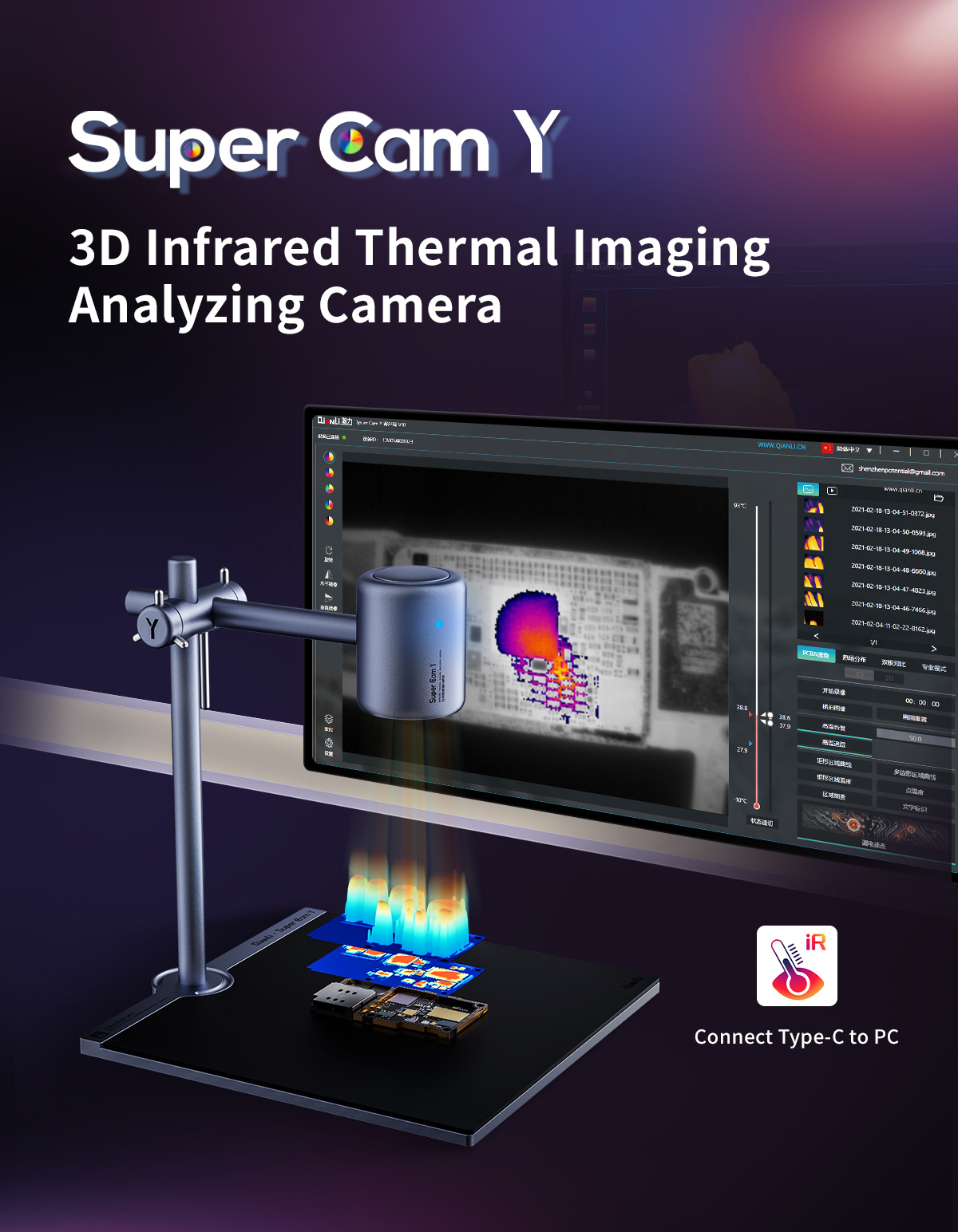 QIANLI Super Cam Y Pro 3D Warm - Thermal Imager Pcb Repair recensie en prijs