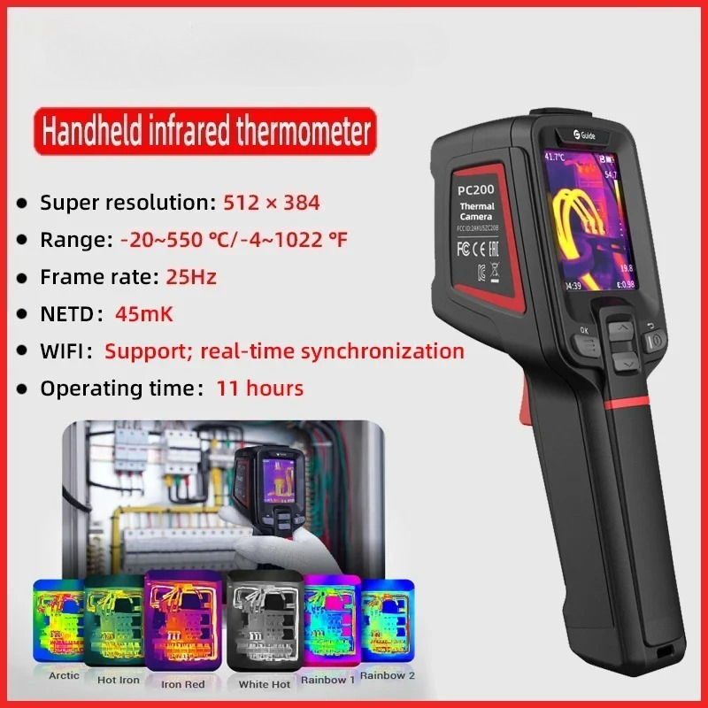 256x192 Thermische Camera 512X - Thermal Imaging Camera 256X192 recensie en prijs