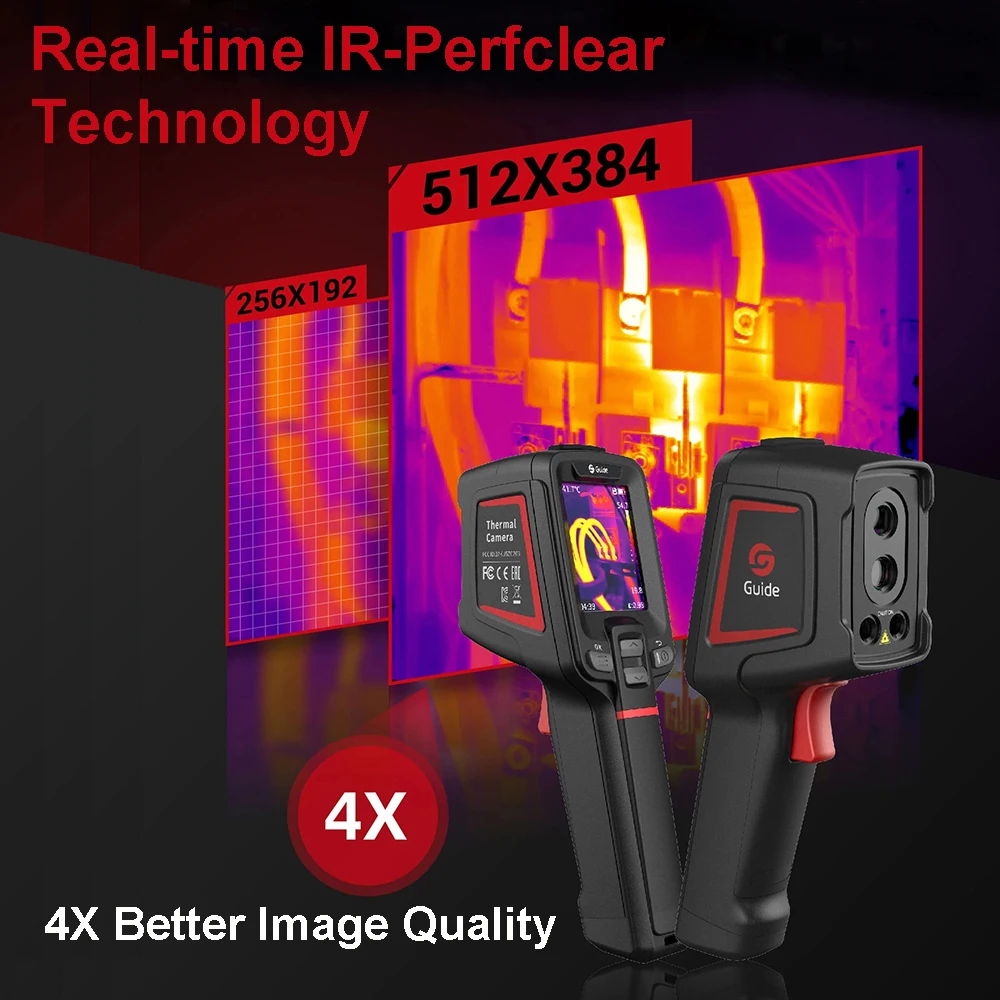 256x192 Thermische Camera 512X - Thermal Imaging Camera 256X192 recensie en prijs